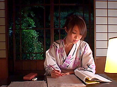 Naughty Japanese woman gets fucked in missionary - Mio Asakura