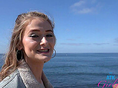 Outdoors teasing leads to amazing sex in the hotel room - Meloni Moon