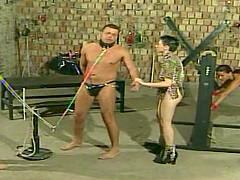 German BDSM Groupsex with Mistress and sklave girl and guy