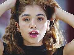Marina Gold moans while getting pleasured by her boyfriend