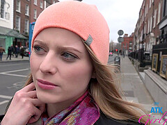 Outdoor dicking in public with a blonde babe - Paris White