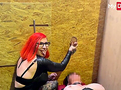 Intense gloryhole with lots of facials