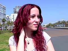 Good looking redhead enjoys while being fucked in HD POV video