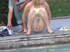 Voyeur Spy Cam Catches Lots Of Hot Upskirts In Public