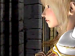 Animated Blonde Princess With Huge Tits Gets Banged By a Big 3D Cock