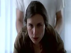 Sexy Katrin Cartlidge Rubs Her Pussy While Getting Banged Doggy Style
