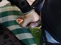 Yellow Shoes Heeljob