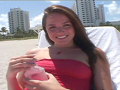 Beautiful Blowjob Queen Sucking The Dick Outside For Once