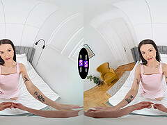 Brunette Matty Mila perez enjoys sex with her boyfriend in pov style