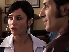 Sexy Carla Gallo Shows Her Juicy Titties and Her Shaved Pussy