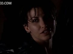 Gina Gershon and Jennifer Tilly Kissing Totally Naked On a Bed