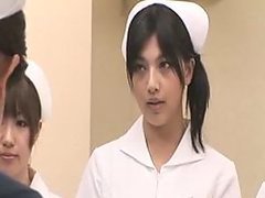 Gorgeous Japanese Nurse Sure Knows How To Handle Their Patients' Cocks