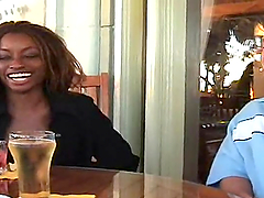Ebony Monique gets banged after couple of cocktails