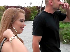 Scrumptious Nicole Marie Serves A Handjob Before Going Hardcore