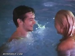 Bonerific Blonde Babe Amy Hathaway Loves Skinny Dipping At Night