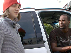 Deep anal sex with a horny faggot and his black dude