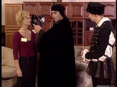 Double Penetration For Blonde Loureen Kiss