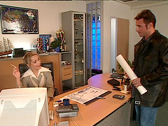 Sweet Sylvia Sun Gets Her Pussy Licked At The Office