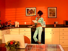Sativa Rose jumps on a prick after enjoying ardent cunni