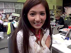 Long haired Asian pornstar shows off her sex moves in this compilation clip