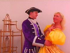 Intimate and orgasmic bed sex action with kinky blonde amateur