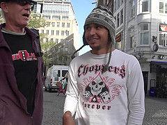 Lucky Mexican dude gets a free spin with a hooker in Amsterdam