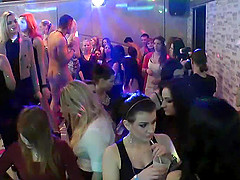 Lovely slags enjoy being nailed in a hardcore orgy session
