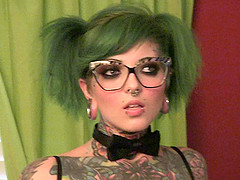 Nastiest tattooed babes in their naughty adventures