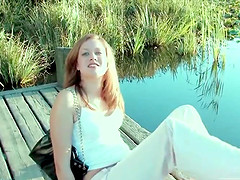 Cute harlot Michelle gets pounded with a thick meat pole