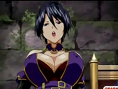 Bigboobs hentai gets tentacle worms hard drill