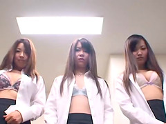 Japanese maiden showcasing her nice ass in reality office shoot