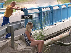 Nina has never been shagged in the wild and it's time to change that