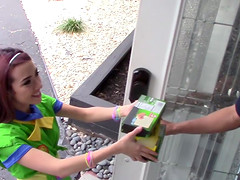 Itsy Bitsy Girl Scout Fucks Mountain Cock