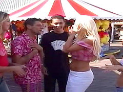 Stunning ladies want to participate in an amazing orgy