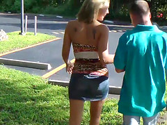 Nikki Mae Gets A Taste Of His Big Cock
