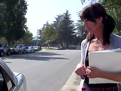 Horny College girl Mila Fucks Teacher