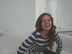 Lucky guy gets to plow a brunette dick craving sex goddess