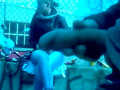 Stroking Cock In Public