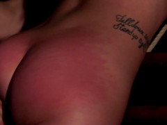 Hardcore spanking young sex slave after bondage