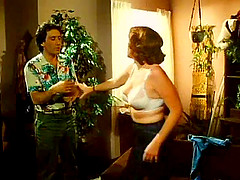 Vintage porn clip of a lusty couple having oral sex and shagging