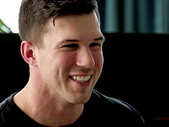 Jimmy Clay seduced by a handsome hunk for a great plowing game