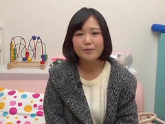 Chubby Japanese chick Risa Shiori offers her hole to a randy man