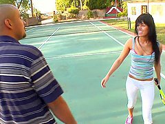 Sadie West Playing With Dude's Balls