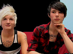 Real emo BFs Austin Mitchell and Dylan Scouville fucking