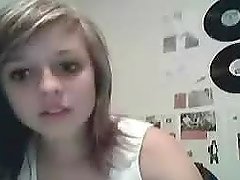 Cute Blonde Shows Her Tits Up Close For the Camera