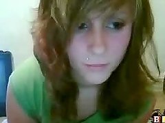 Webcam girl stripping and flashing