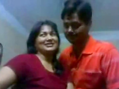 Lubricious milfs Indian bhabhi lets her lover fondle her