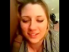 Blonde Beauty Gives a Sexy Blowjob