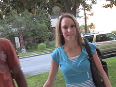 Unforgettable threesome with Desire Moore and another blondie