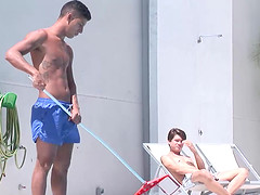 Latin Twinks Cedric and Nestor Bareback